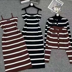 MIUMIU 미우미우 단가라 투피스