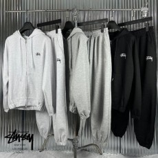 STUSSY 스투시 오버핏 투웨이 조거 세트