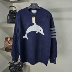 THOM BROWNE 톰브라운 캐시미어 돌핀 니트