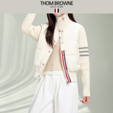 THOM BROWNE 톰브라운 사선완장 니트패딩