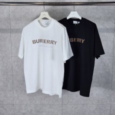 BURBERRY 버버리 25SS  워싱 체크로고 티셔츠