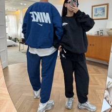 NIKE 나이키 폴라 PU나일론맨투맨셋업