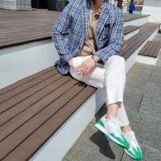 BURBERRY 버버리 시그널투스 시어서커 스포츠 재켓