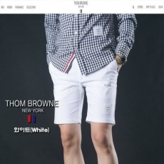THOM BROWNE 톰브라운 테크 하프 스판 팬츠
