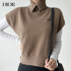 DIOR 디올 하이넥카라 니트 베스트