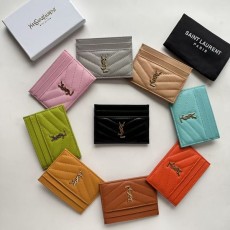 YSL SAINT LAURENT 입생로랑 마트라쎄 카드지갑 카드홀더