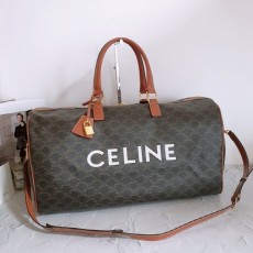 셀** 프린트 라지 보스턴백