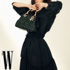 디* NEW 23SS LADY DIO☆ 95.22 레이디 스몰 M06970VJX ㅡ 블랙