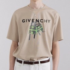 지** 더블 자물쇠 로고 티셔츠