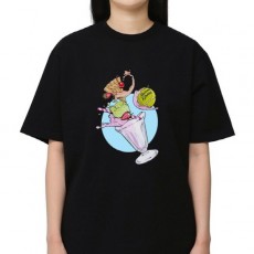 메* 키츠네 파르페 디자인 티셔츠