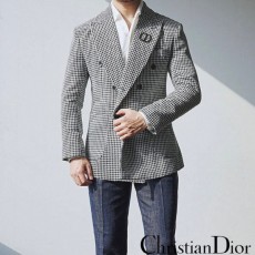 디* CD 체크 더블 링 자켓