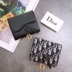 디* 새들 3단 반지갑