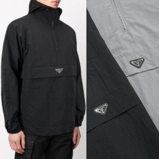 프** 플레이트 후드 아노락