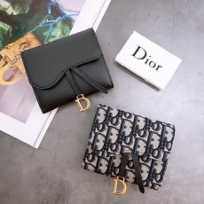 디* 새들 3단 반지갑