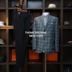 톰* 리미티드 블랙 가죽라벨 texture 시그니쳐 슈트 셋트