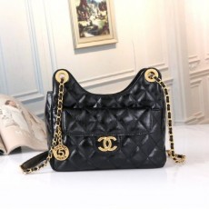 샤* 23C 포켓체인 호보백 (블랙)