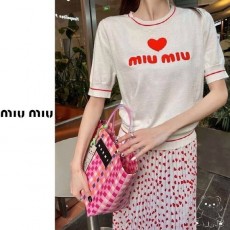 미*** 러브하트 라인 반팔