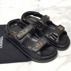 샤* CC로고 벨크로 가죽샌달 고급 풀박스