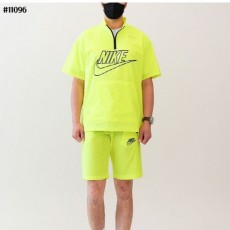 나** 남성 반집업 빅로고 아노락& 5부셋