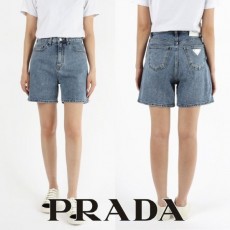 프** 23SS 화이트로고 진청 여성 하프진 ☆여성용☆