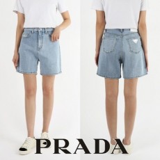 프** 23SS 화이트로고 연청 여성 하프진 ☆여성용☆