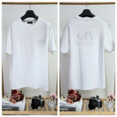 발**** 실버자수 오버 라운드 티셔츠