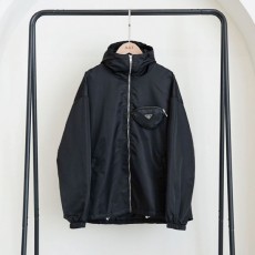 프** 여성 리나일론 파우치 포켓 후드 자켓