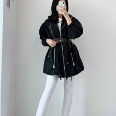 루* 수입고급 캥거루 포켓 롱 자켓