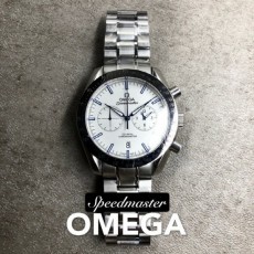 오** 스피드마스터 크로노그래프 블루침