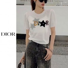 디* 레터링 스타즈 반팔 니트