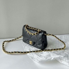 샤* 23ss 시즌백 미니 탑핸들 플랩백