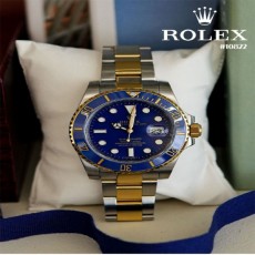로** 서브마리너 블루콤비 골드 블루다이얼