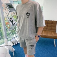 나** X 스** 콜라보 반팔 트레이닝 세트