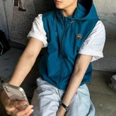 캐* 고프코어 데일리 조끼집업