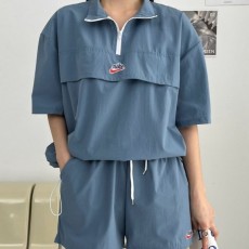 나** 아노락 나일론 반팔반바지 세트(여성용)