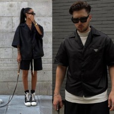 프** 나일론 쌈디 셔츠형자켓