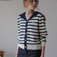 라*** 세일러 카라 니트 가디건