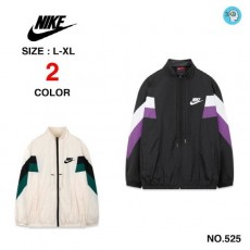 나** 배색 바람막이 집업