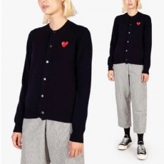 꼼* 램스울 여성용 라운드가디건(레드 와펜)