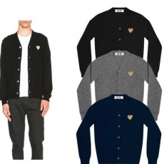 꼼* 램스울 브이가디건(골드와펜)