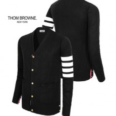 톰* 사선 골드버튼 울 니트 가디건(ADF)