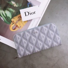 디* CD 다이아몬드 지퍼 장지갑
