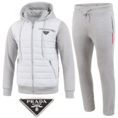 프** 23FW 지퍼 로고 후드 패딩 집업 트레이닝 셋트 ☆기모 패딩 원단☆