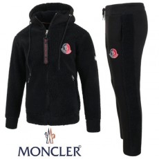 23FW 배색패치 양털 후드 집업 트레이닝세트 ☆기모 원단☆