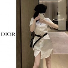 디* 자수 차이나 카라 셔츠원피스