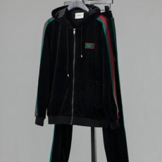 구* 수입고급 1921 벨벳 후드집업 트레이닝 셋