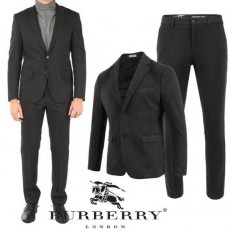 기사로고 싱글 모직 슬림 슈트(수입)