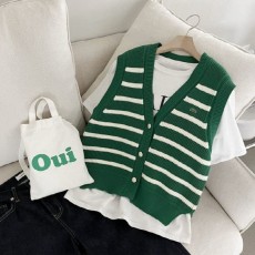 라*** 단가라 니트 베스트