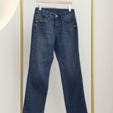 프** 수입고급 백 삼각로고 포켓 데님 (여성)