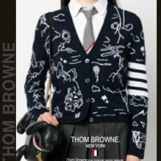 톰* 에어 니트 가디건